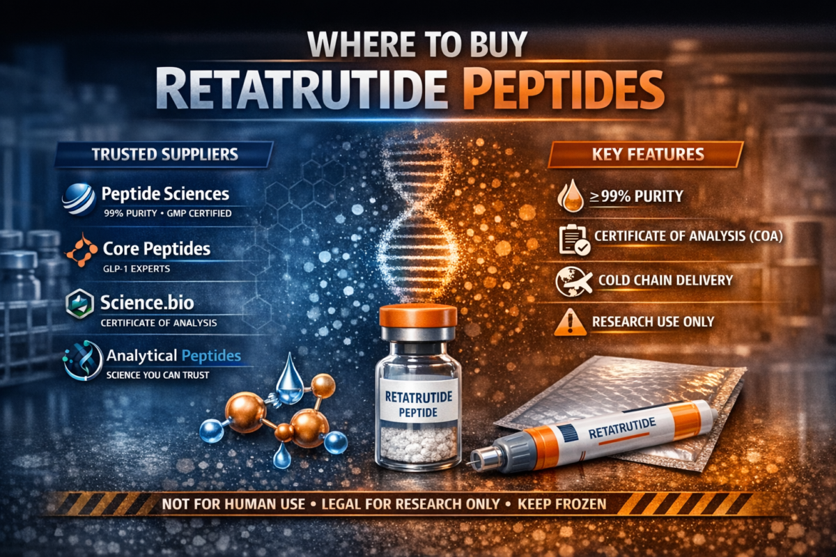 Where to Buy Retatrutide Peptides