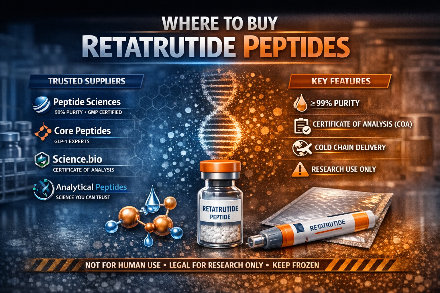 Where to Buy Retatrutide Peptides