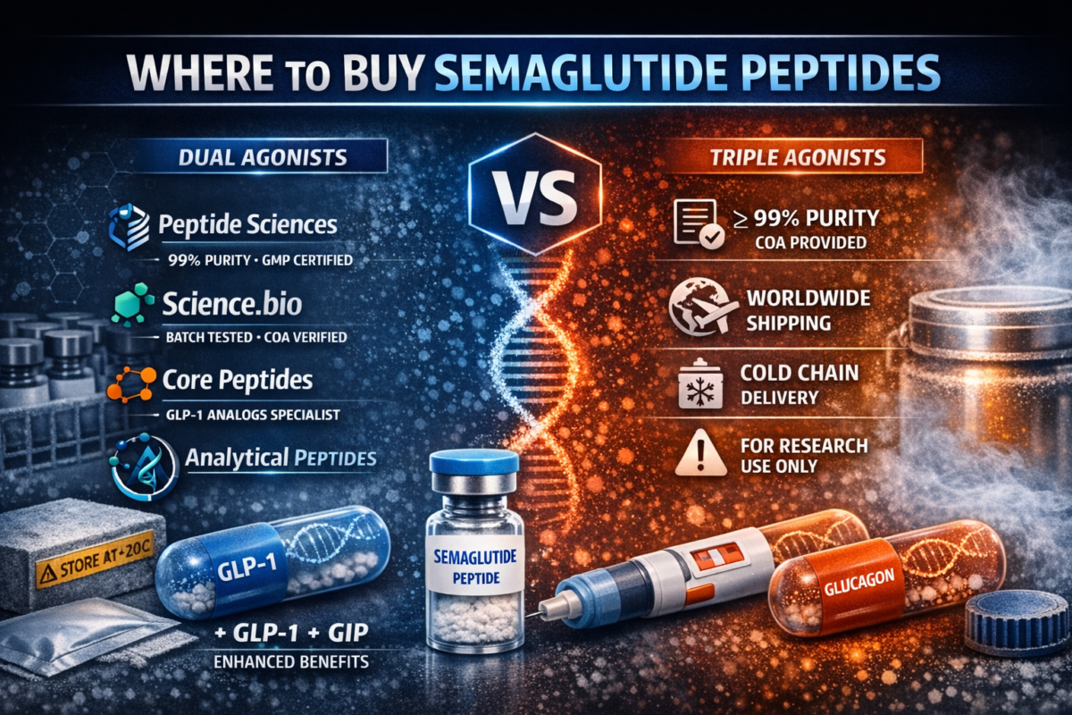 Where to Buy Semaglutide Peptides