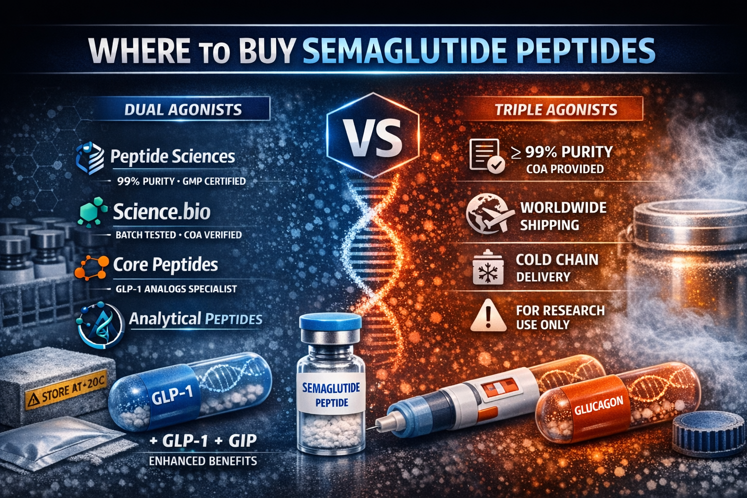 Where to Buy Semaglutide Peptides