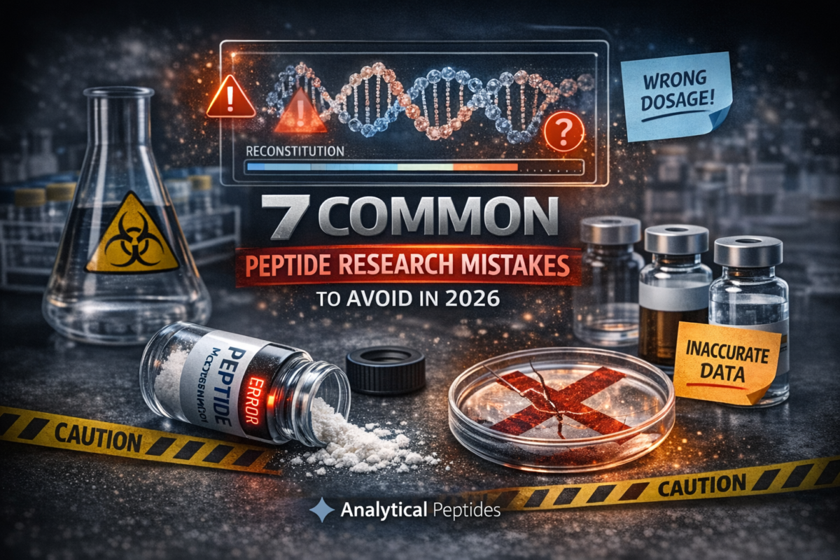 7 Common Peptide Research Mistakes to Avoid in 2026